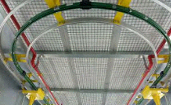 Top rail type infrared roast lamp